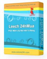 Phần mềm Leech 24h mua